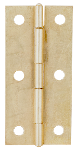 [P006519] Balama fixă din oțel zincat galben D. 61x26 mm