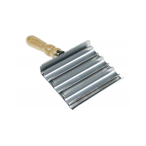 [P002715] Perie - tesala inox cu maner lemn, animale