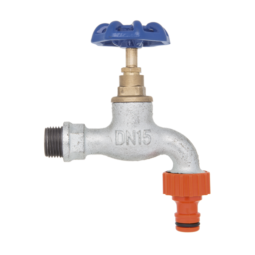 [P005601] Robinet port-furtun din fontă zincată D. 3/4'' fe