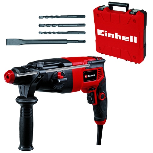 [P007355] Ciocan rotopercutor Einhell TC-RH 620 4F Kit, 620 W, 1250 RPM, 5200 PPM