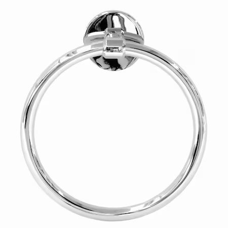 [P006745] Suport metalic pentru prosop tip inel Sanobi, 16 cm