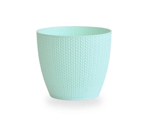 [P003142] Ghiveci KNIT cu farfurie diam, Ø 15 cm