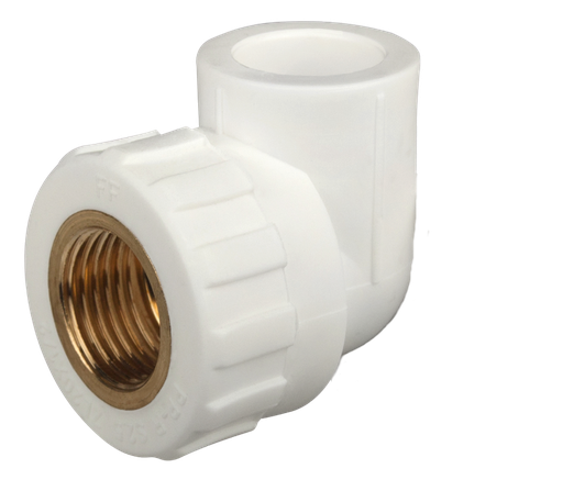 [P003284] Cot PP-R alb fi, 25X1/2''