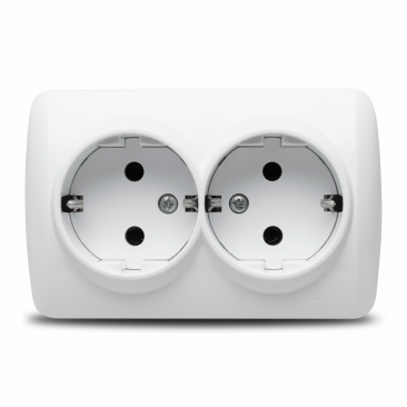 [P007545] Priza ALSU  dubla CP PT