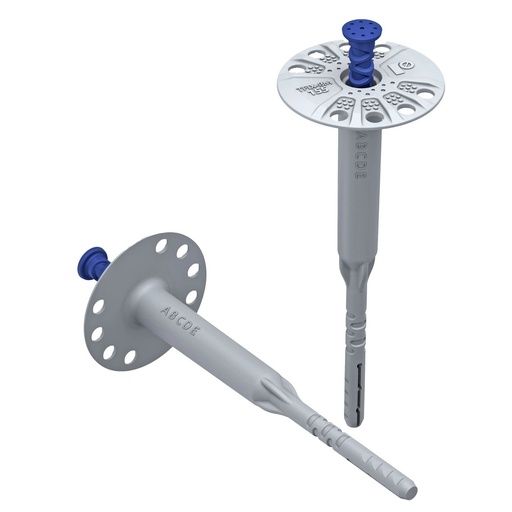 [P009664] Diblu cu cui metalic PB 215 de înalta performanta in toate materialele de baza recomandate pentru ETICS 100 buc/cutie