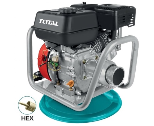 [P002767] Vibrator de beton pe benzină TOTAL TP630-22E, 4800 W, 6.5 CP, prindere Hex