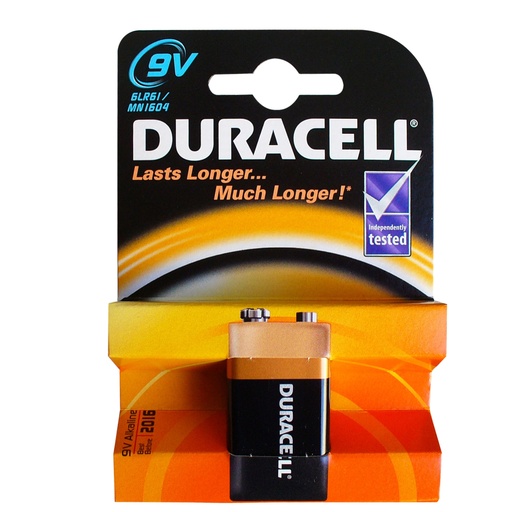 [P005352] Baterie Duracell Basic 9V