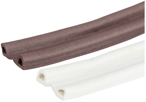 [P009316] Garnitura autoadeziva EPDM 1010 profil P 2x3 m, latime 9x5.5 mm, culoare maro
