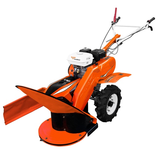 [P009625] Utilaj multifunctional RURIS 6500CRT, 7 CP, 4 timpi, 208 CC, 3 viteze, 83 cm latime lucru, 3 l benzina, roti cauciuc 4.00-8, sistem de cosit 6500CRT