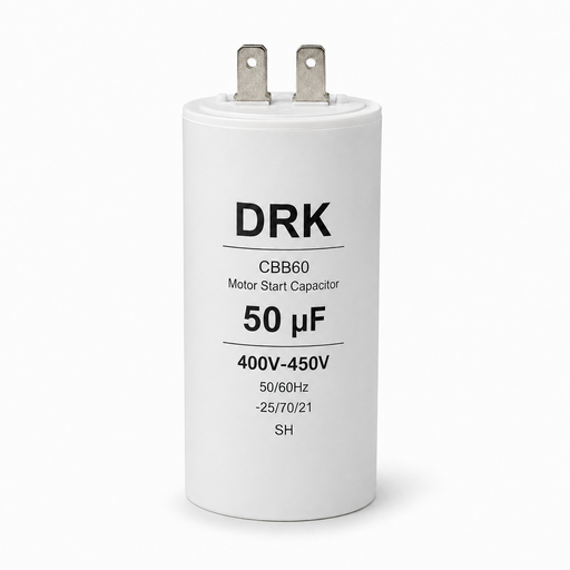[P008074] Condensator pornire motor 50 µF cu pini
