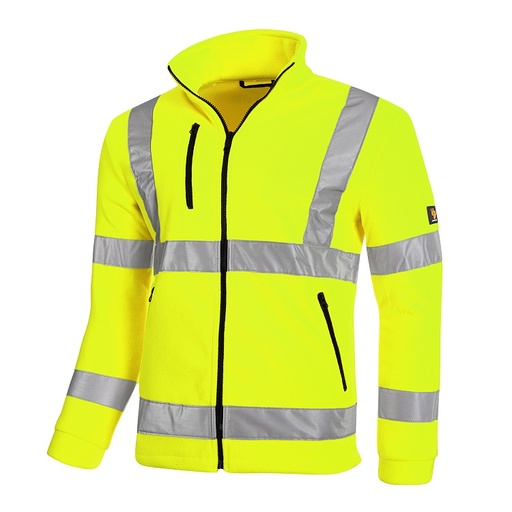 [P010859] Jacheta, POLAR cu insemne reflectorizante, 350 gr , L