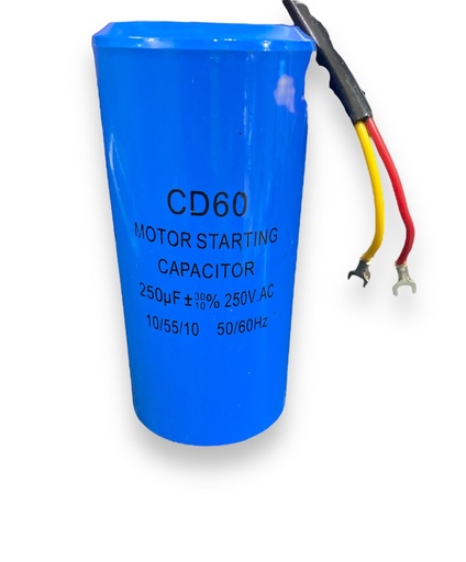 [P009404] Condensator cu fir pornire motor, 250 µF 300V
