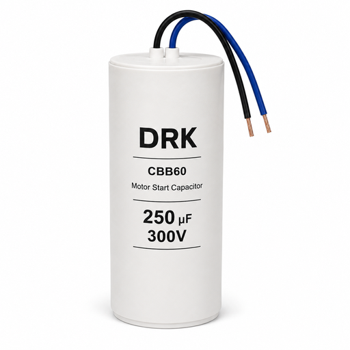 [P009404] Condensator cu fir pornire motor, 250 µF 300V