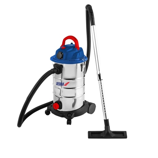 [P009985] Aspirator de atelier pentru lucru pentru suprafeţe uscate şi umede  1600W 30L