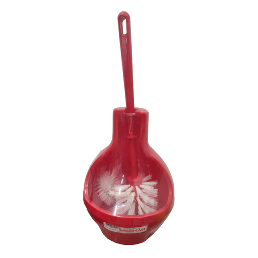 [P005517] Set perie de WC dubla Edge cu suport