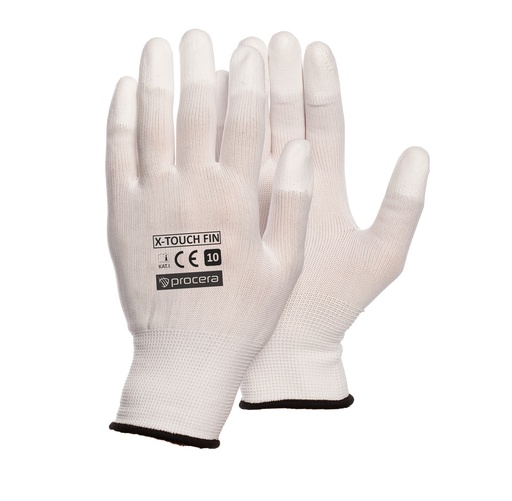 Mănuși de protectie textil X-TOUCH FIN din PU