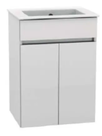 [P010942] Dulap mobilier baie, Unik Cube compact, 74x50x33.5 cm