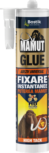 [P005523] Adeziv universal profesional Bostik Mamut Glue High Tack alb pentru interior/exterior, 290 ml