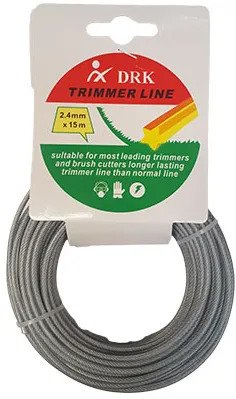 [P003241] Fir sarma pentru motocoasa 2,4 mm x 15 ml