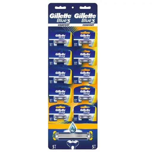 [P010655] GILLETTE Blue III Plus HRDC, aparat de ras, 1 buc