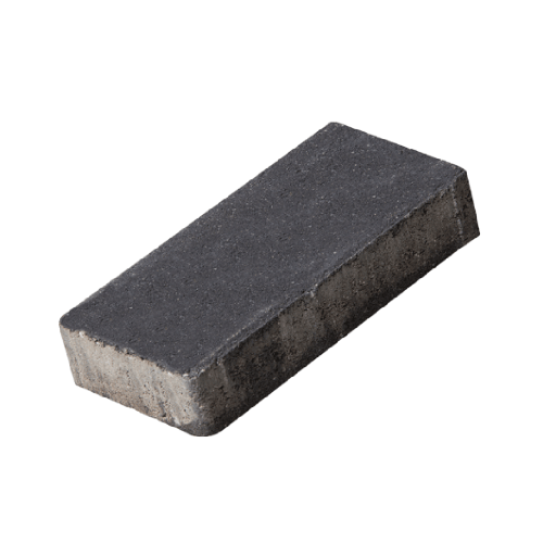 [P008658] Pavaj HOLLAND 20x10x4 cm, negru cu cant 50 bucati/mp