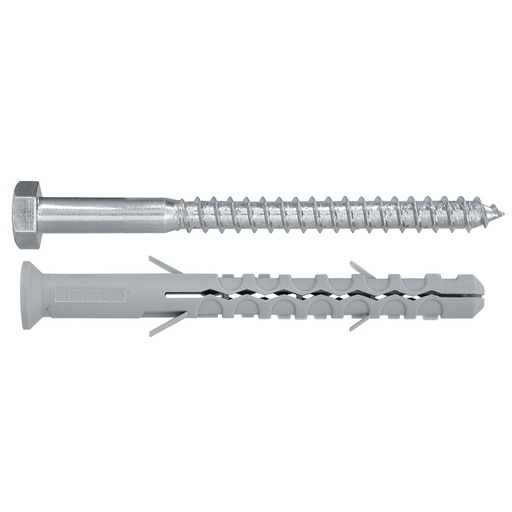 [P007804] Combinații HEX lungi, Ø 12x200/8x200 mm, 10 buc/set