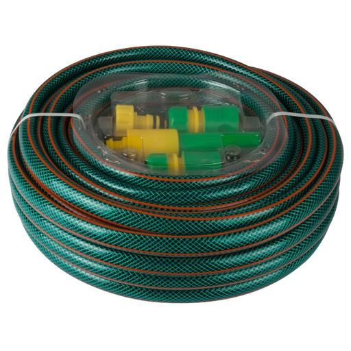 [P009420] Furtun gradina armat Evotools 635296, 1/2" diametru, 15 m, protectie UV, 8 bar presiune maxima