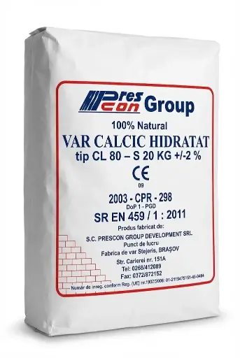 [P010659] Var hidratat Prescon pentru mortare și tencuieli, 20 kg