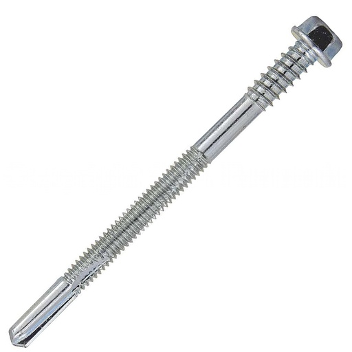 [P009345] Surub SDS hexagonal 4 - 12mm pentru panouri 6.3/5.5x140 mm SW8, zincat - 100 buc/cutie