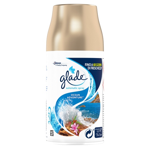 [P006663] Rezerva odorizant aer cu actiune continua pentru camera Automatic Ocean Adventure 269 ml, Glade