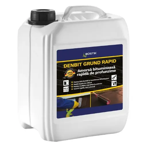 [P010452] Amorsă bituminoasă DENBIT GRUND RAPID de profunzime, 10 l
