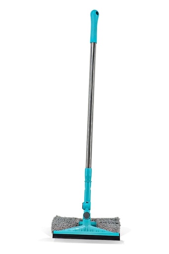 [P006791] Ștergător geamuri/ferestre 360 grade 2 in 1 mâner extensibil