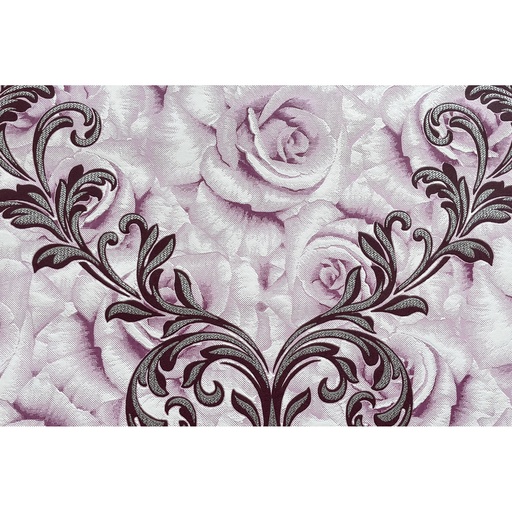 [P009391] Tapet de vinil semilavabil purpuriu flori, pentru living, bucatarie sau dormitor tratat antibacterian/antimucegai, 5.33m2/rola - MallDeco 0980-3
