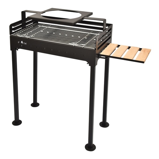 [P010677] Gratar gradina din otel, FM Grill premium 58x30 cm