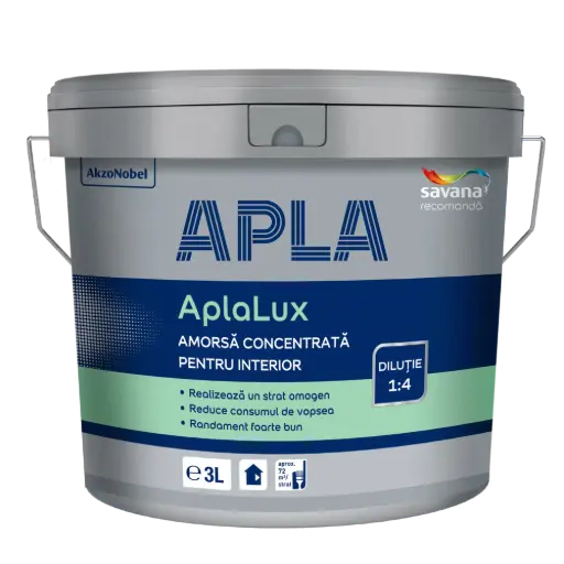 [P010903] Amorsă AplaLux concentrată 1-4, interior, 3 l
