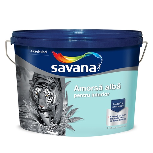 [P010900] Amorsă savana albă pentru interior, 4l