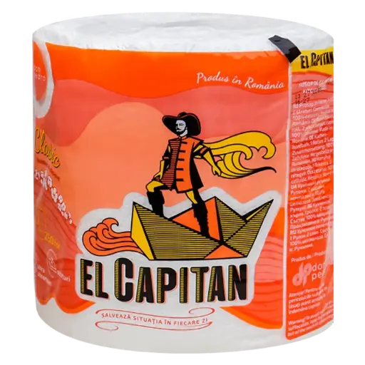 [P010498] Prosop hârtie EL CAPITAN, monorolă, 2 straturi, 250 foi