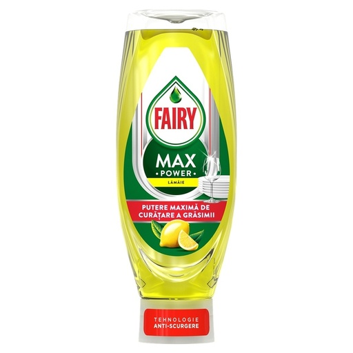 [P010266] Detergent de vase , FAIRY Max Power Lemon, cu parfum de lamaie, 0.73 l