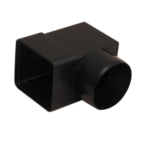 [P008895] Racord, adaptor pătrat - rotund D.100 mm
