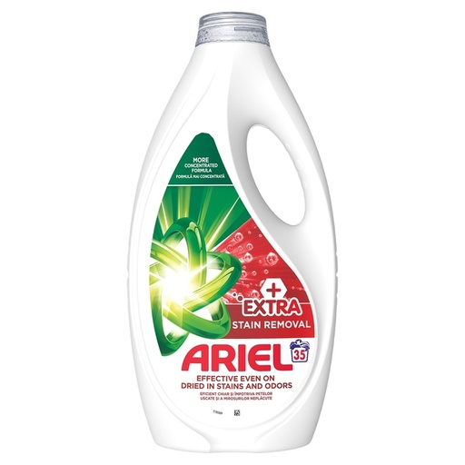 [P010520] Detergent automat de rufe ARIEL Extra Stain Removal, lichid, 35 spalari, 1.575 l
