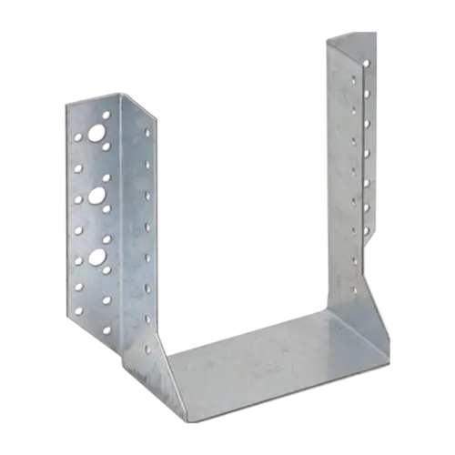 [P009669] Papuc tip A din oțel zincat pentru grindă lemn, 140x180x75x2 mm