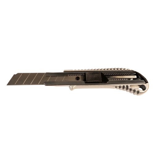 [P008021] Cutter cu protecție, corp metalic lățime lama 18 mm