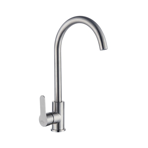 [P007408] Baterie bucătărie monocomandă Invena Iron inox