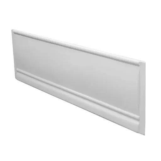 [P003954] Mască frontală din acril pentru cadă baie Marlene, 160x39 cm