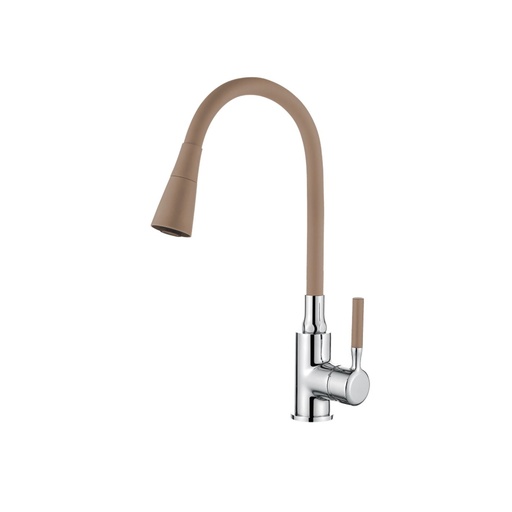 [P000799] Baterie pentru chiuveta Invena Hula, bej-crom