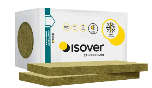 [P000033] Vată minerală bazaltică Isover Fassade, 150x600x1000 mm, 1,20 mp/bax
