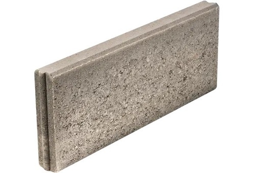 [P000137] Bordură PETRA gri, 50x20x5 cm