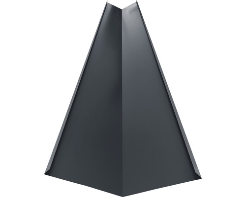 [P000138] Dolie RAL 7016 gri antracit lucios pentru țiglă metalică, 0.4x416x2000 mm