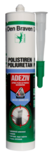[P000300] Adeziv DECO Den Braven pentru polistiren si poliuretan, 280 ml