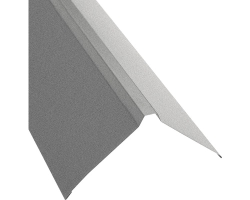 [P000407] Coamă dreaptă pentru tablă cutată zincată, 0.35x250x2000 mm 